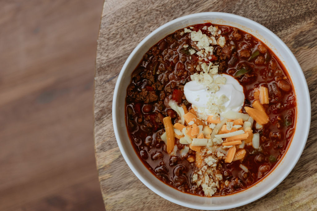 Beef and Chorizo Chili 